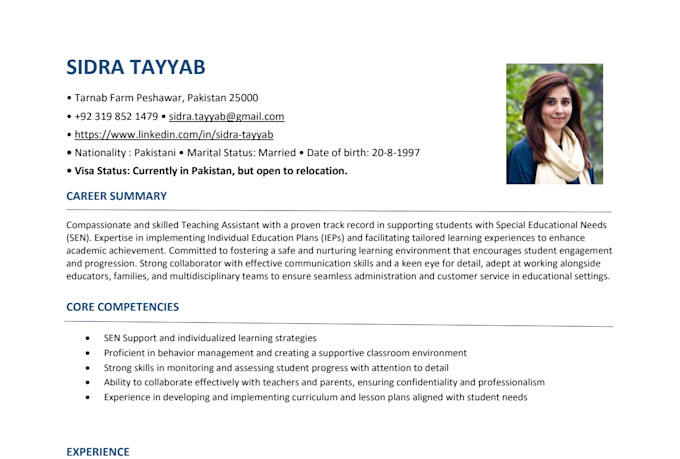 professional cvs,cover letters and format word docs